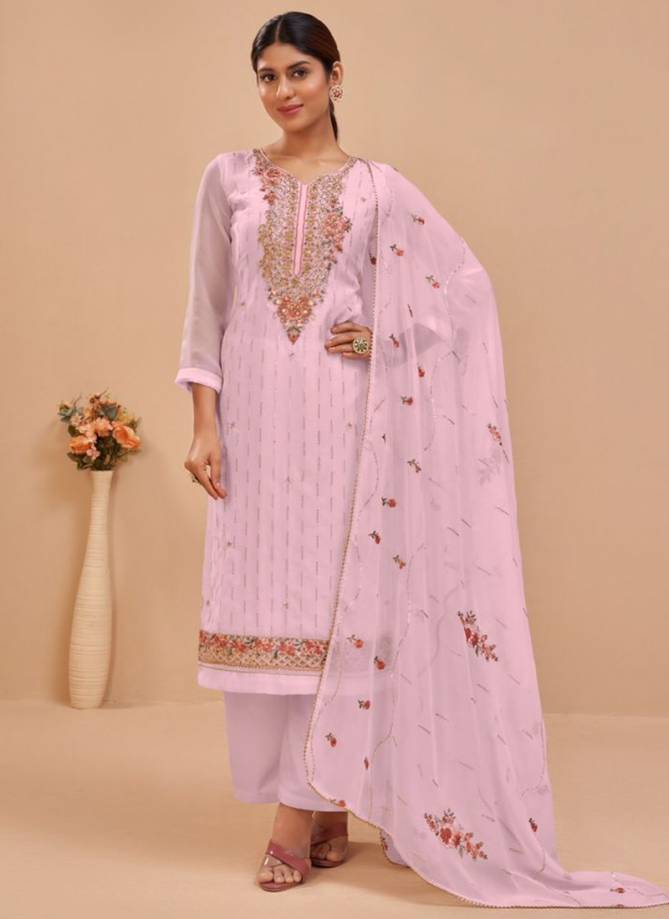 ALIZEH MURAD 6 Latest Designer Festive Wear Heavy Georgette Salwar Suits Collection
